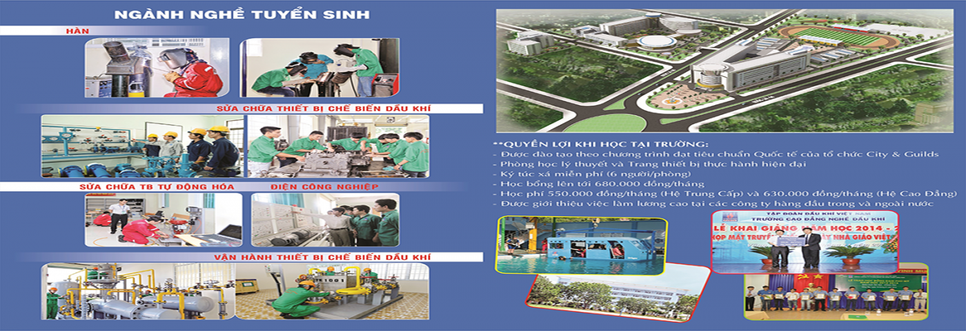TRƯỜNG CAO ĐẲNG DẦU KHÍ