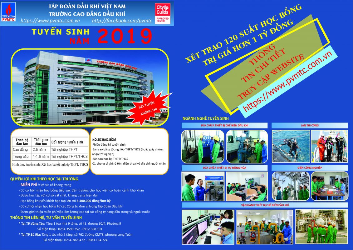 TRƯỜNG CAO ĐẲNG DẦU KHÍ