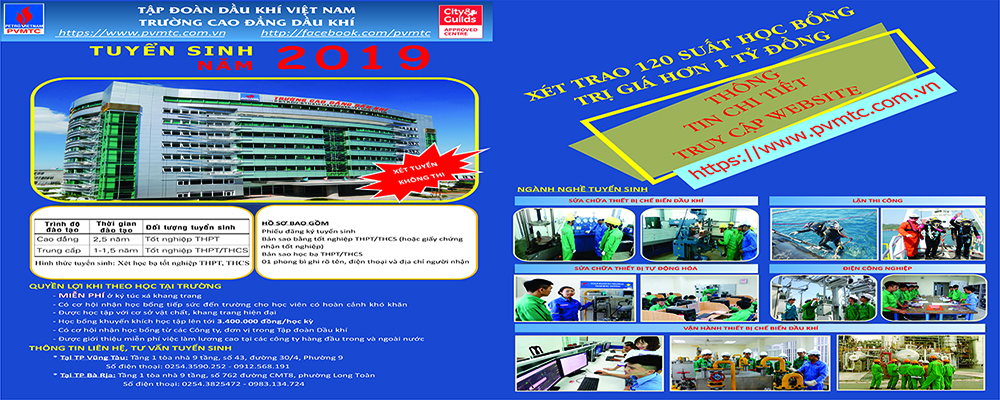 TRƯỜNG CAO ĐẲNG DẦU KHÍ