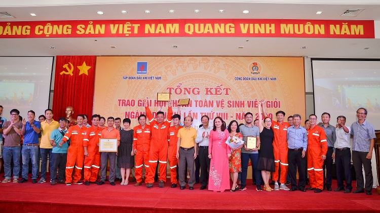 Tổng kết và trao giải Hội thi An toàn vệ sinh viên giỏi ngành Dầu khí lần thứ VIII năm 2019