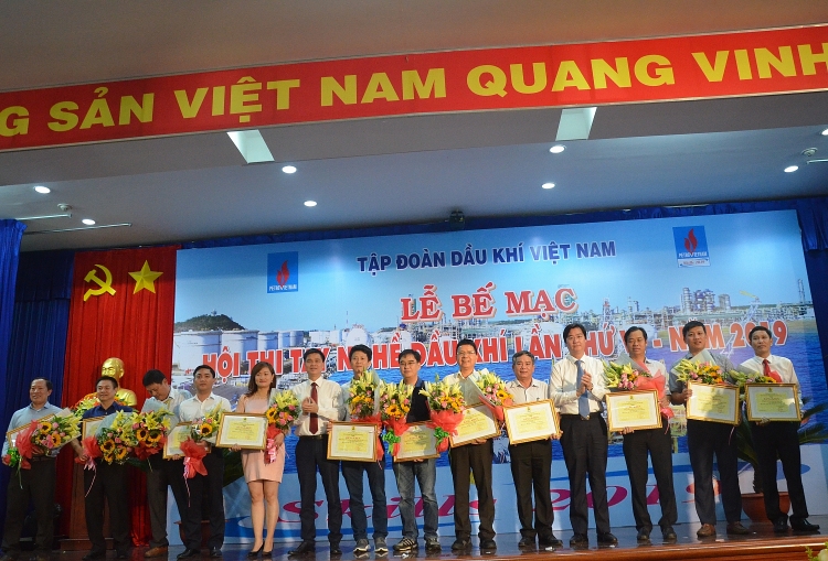 Bế mạc và trao giải Hội thi tay nghề Dầu khí lần thứ VI năm 2019