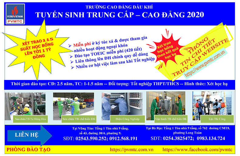 TRƯỜNG CAO ĐẲNG DẦU KHÍ