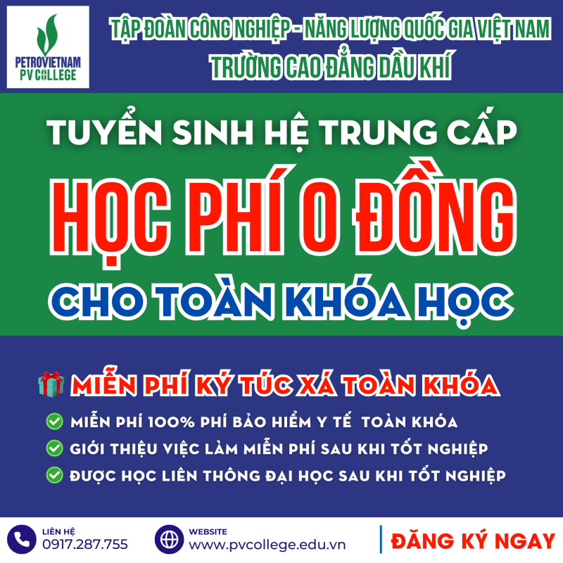 TRƯỜNG CAO ĐẲNG DẦU KHÍ
