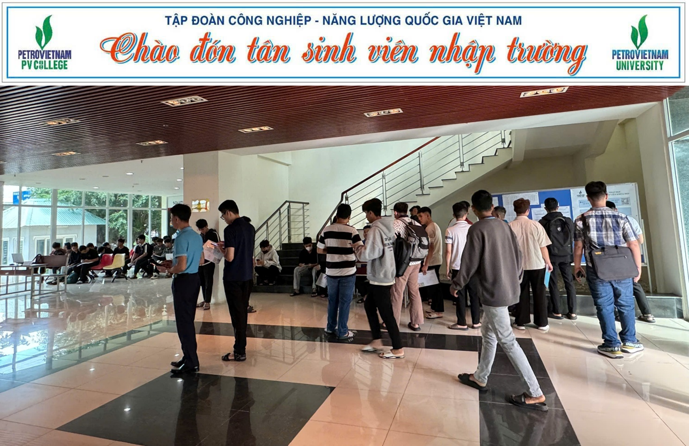 PVCollege hân hoan chào đón tân Học sinh – Sinh viên năm 2025: Ngày đầu tiên ghi dấu hành trình rèn luyện và trưởng thành tại PVCollege.