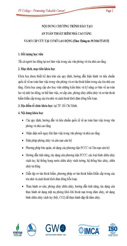 TRƯỜNG CAO ĐẲNG DẦU KHÍ