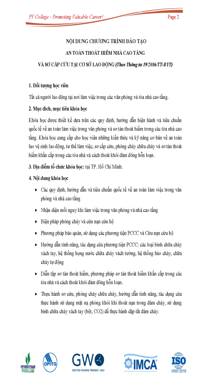 TRƯỜNG CAO ĐẲNG DẦU KHÍ