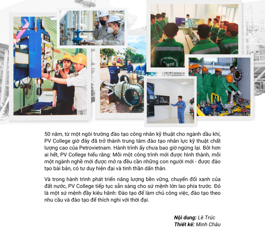 TRƯỜNG CAO ĐẲNG DẦU KHÍ