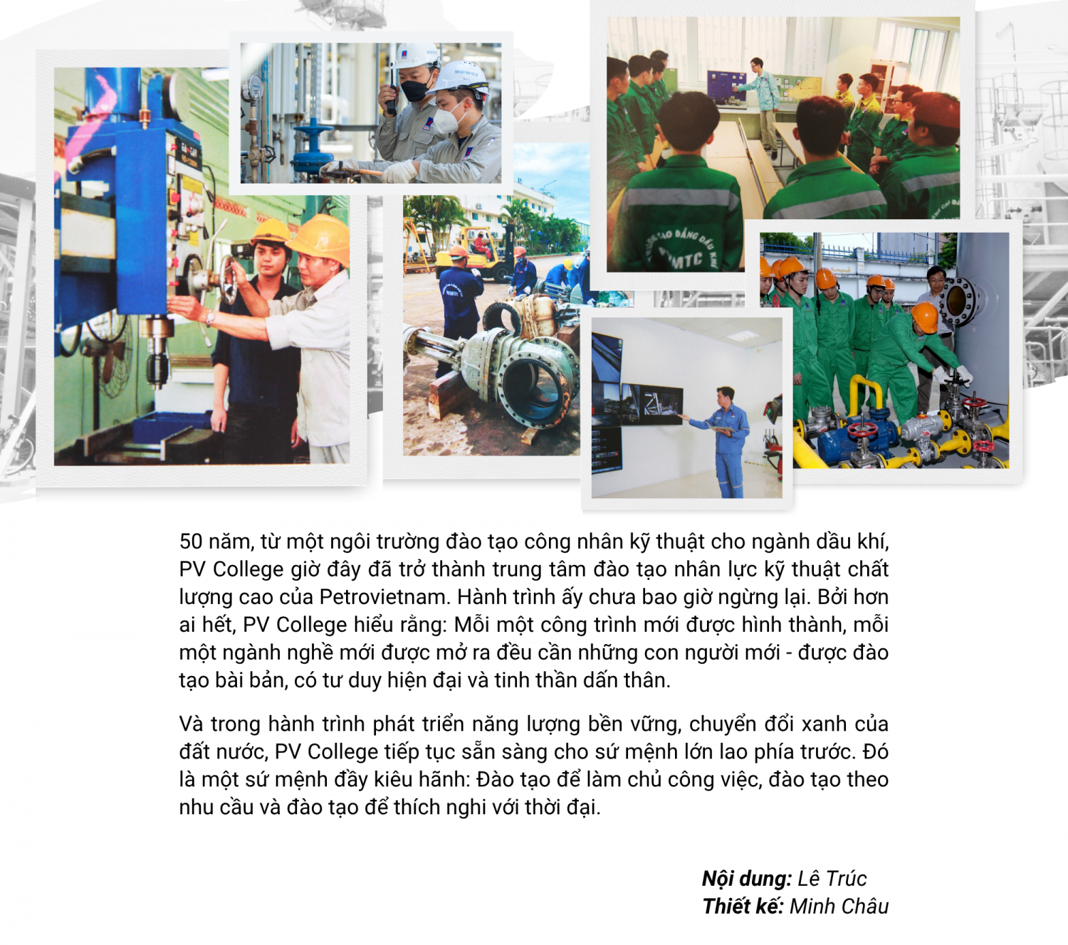 PVCollege: 50 năm vun đắp nguồn lực cùng Petrovietnam