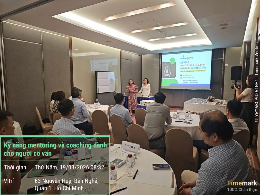 PVCollege tổ chức khoá học Kỹ năng Mentoring & Coaching dành cho người cố vấn