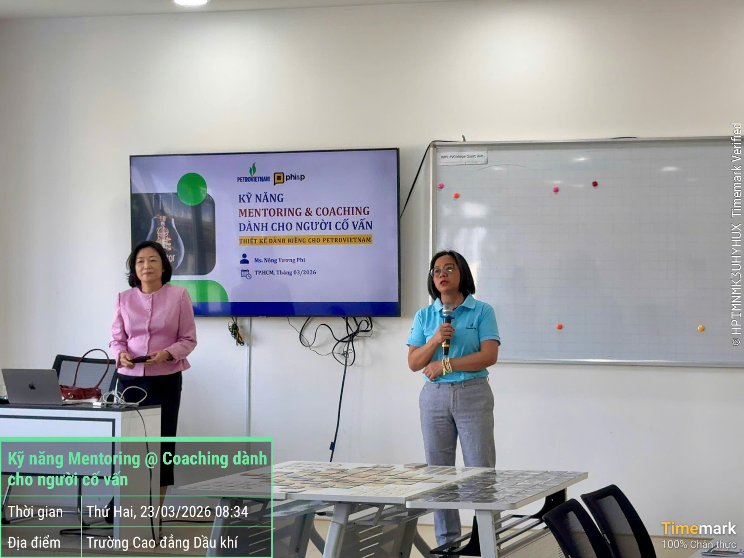 PVCollege tổ chức khoá học Kỹ năng Mentoring & Coaching dành cho người cố vấn