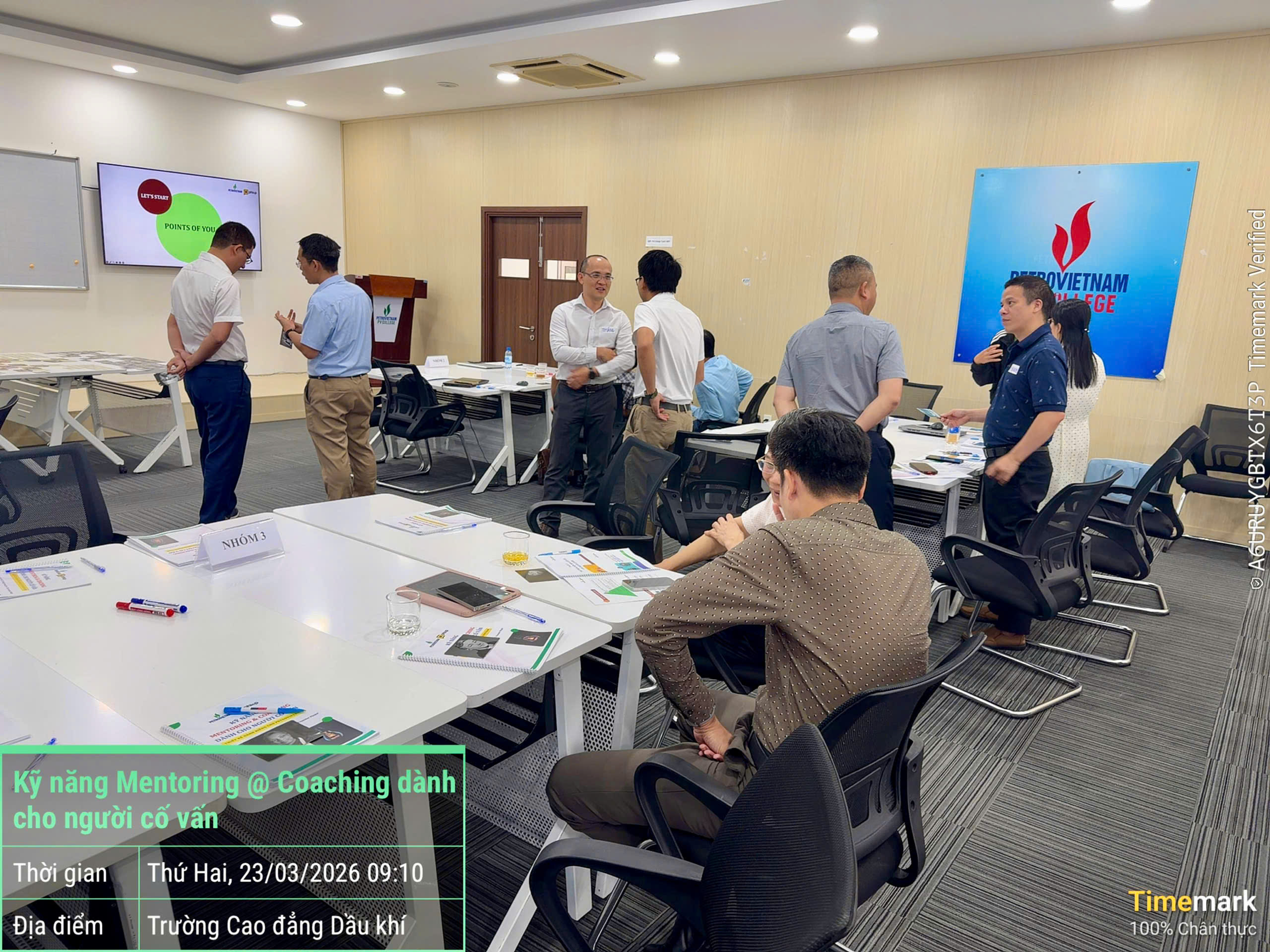 PVCollege tổ chức khoá học Kỹ năng Mentoring & Coaching dành cho người cố vấn