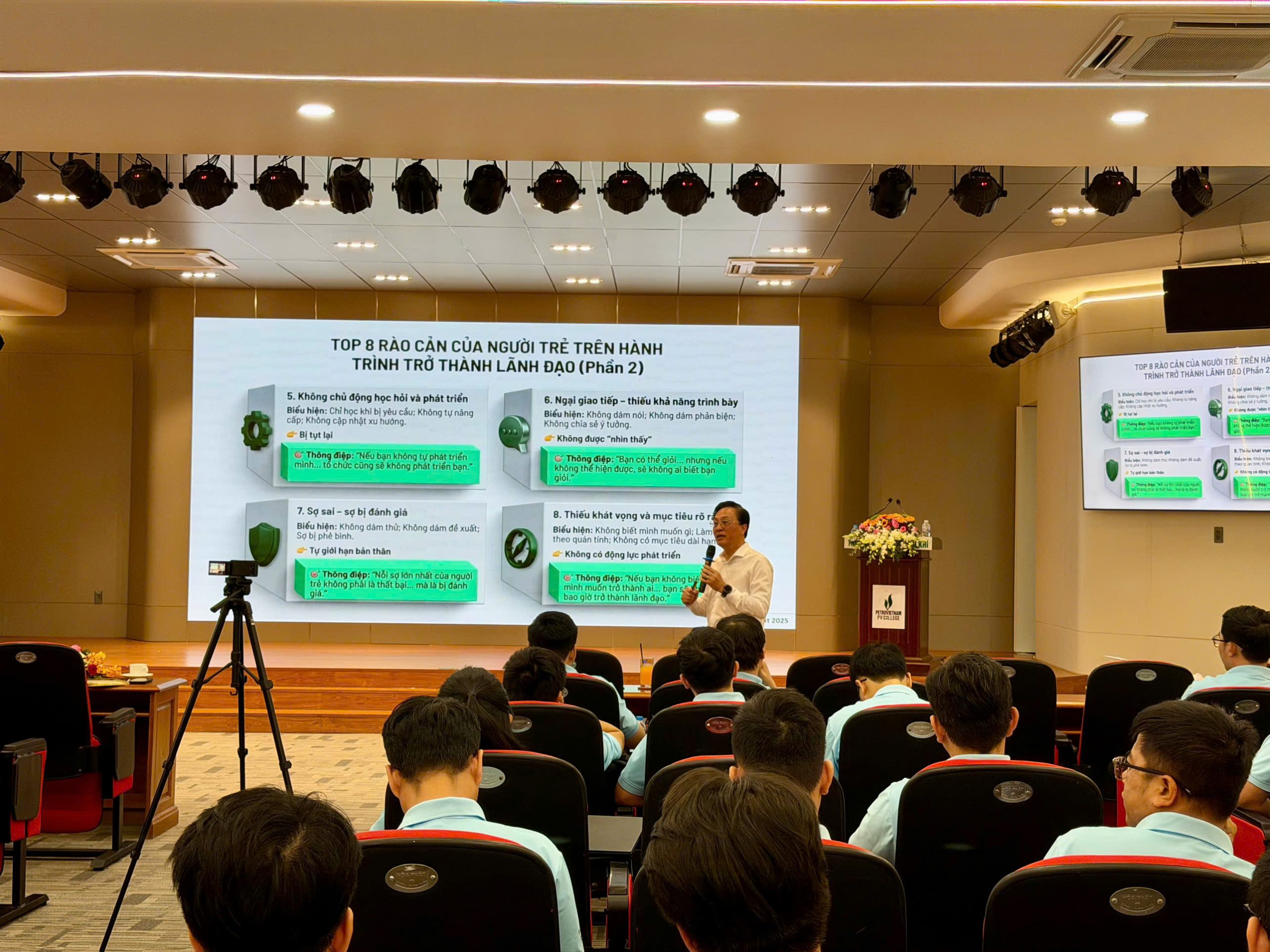 MASTER CLASS CÙNG LÃNH ĐẠO PVN: KÍCH HOẠT TƯ DUY LÃNH ĐẠO THẾ HỆ PV-NEXT 2025