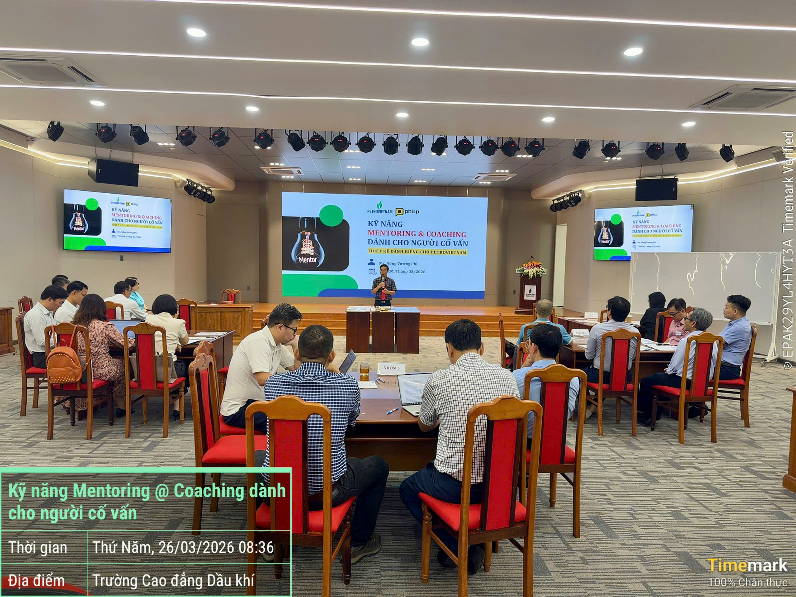 PVCollege tổ chức khoá học Kỹ năng Mentoring & Coaching dành cho người cố vấn