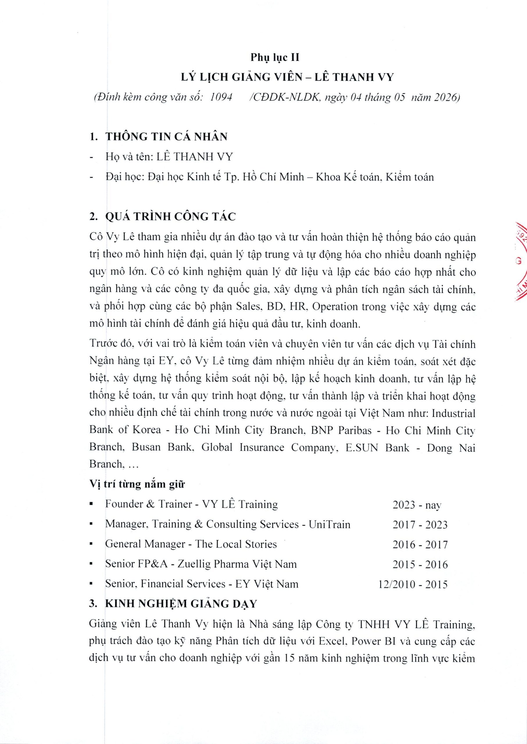 Kế hoạch tổ chức khoá học “Power BI in Oil & Gas”