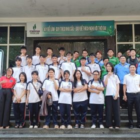 ĐÓN ĐOÀN HỌC SINH THPT THAM QUAN, TRẢI NGHIỆM THỰC TẾ TẠI TỔ HỢP HÓA DẦU LONG SƠN VÀ TRƯỜNG CAO ĐẲNG DẦU KHÍ