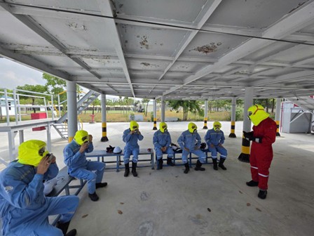 Trung tâm ATMT – PVCollege đào tạo T-BOSIET OPITO cho lãnh đạo Công ty Đường ống Khí Nam Côn Sơn (NCSP)