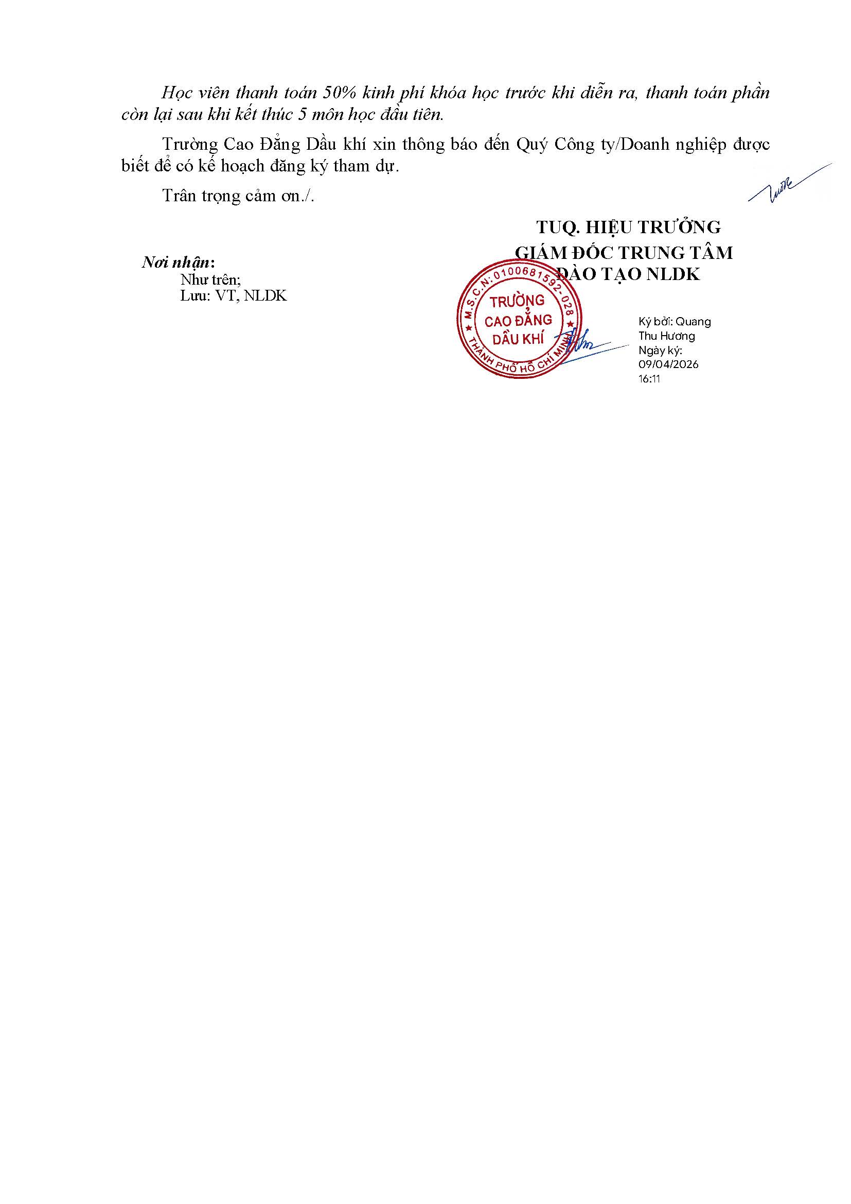 Thông báo tuyển sinh khóa học “Trung cấp lý luận chính trị” tại Vũng Tàu