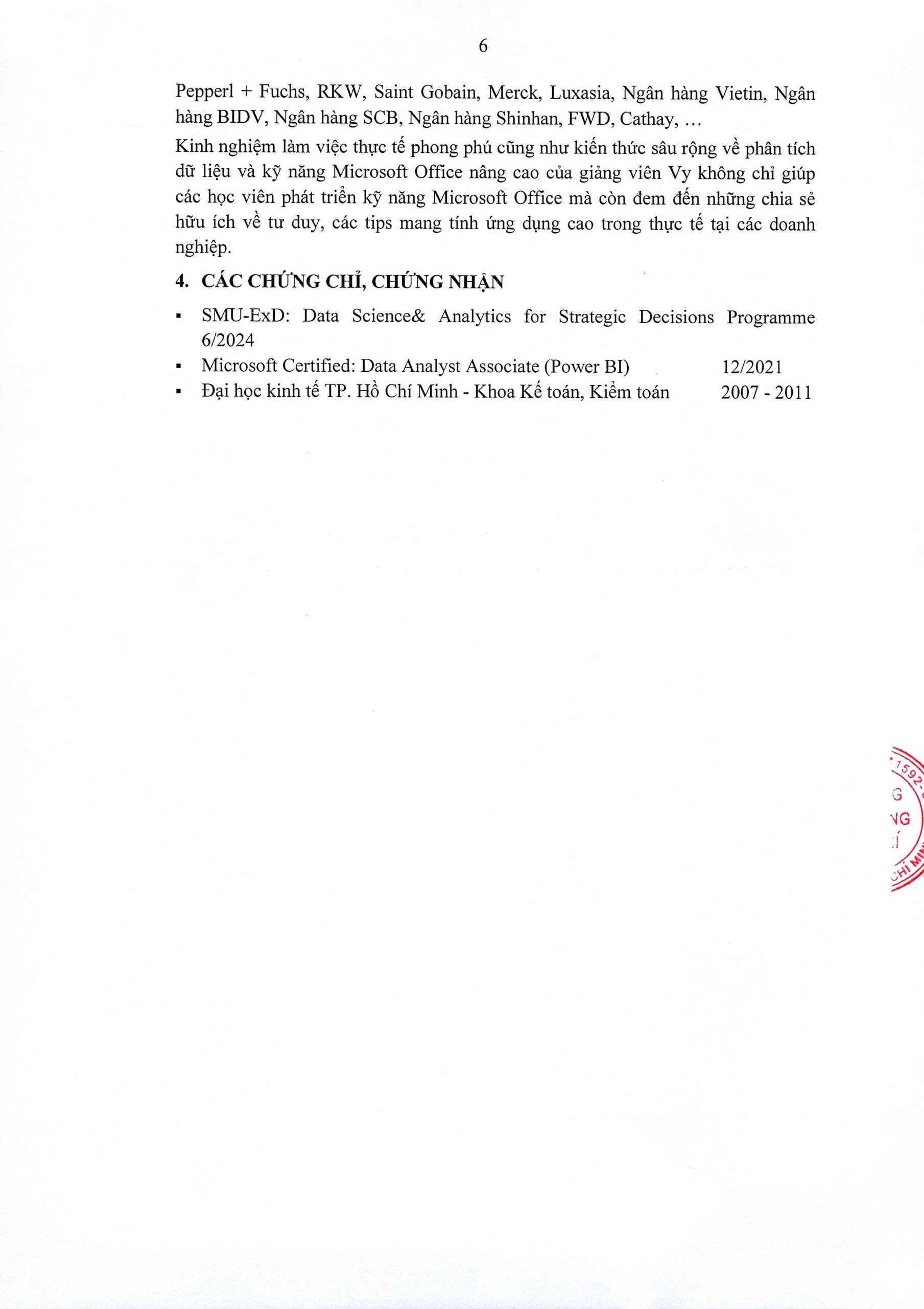 Kế hoặc tổ chức khoá học “Power BI in Oil & Gas”