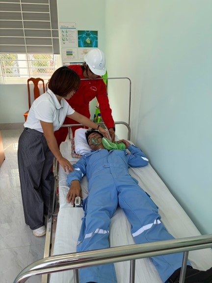 TRUNG TÂM ĐÀO TẠO ATMT (PVCOLLEGE) TĂNG CƯỜNG NĂNG LỰC ỨNG CỨU Y TẾ KHẨN CẤP THÔNG QUA DIỄN TẬP ĐỊNH KỲ