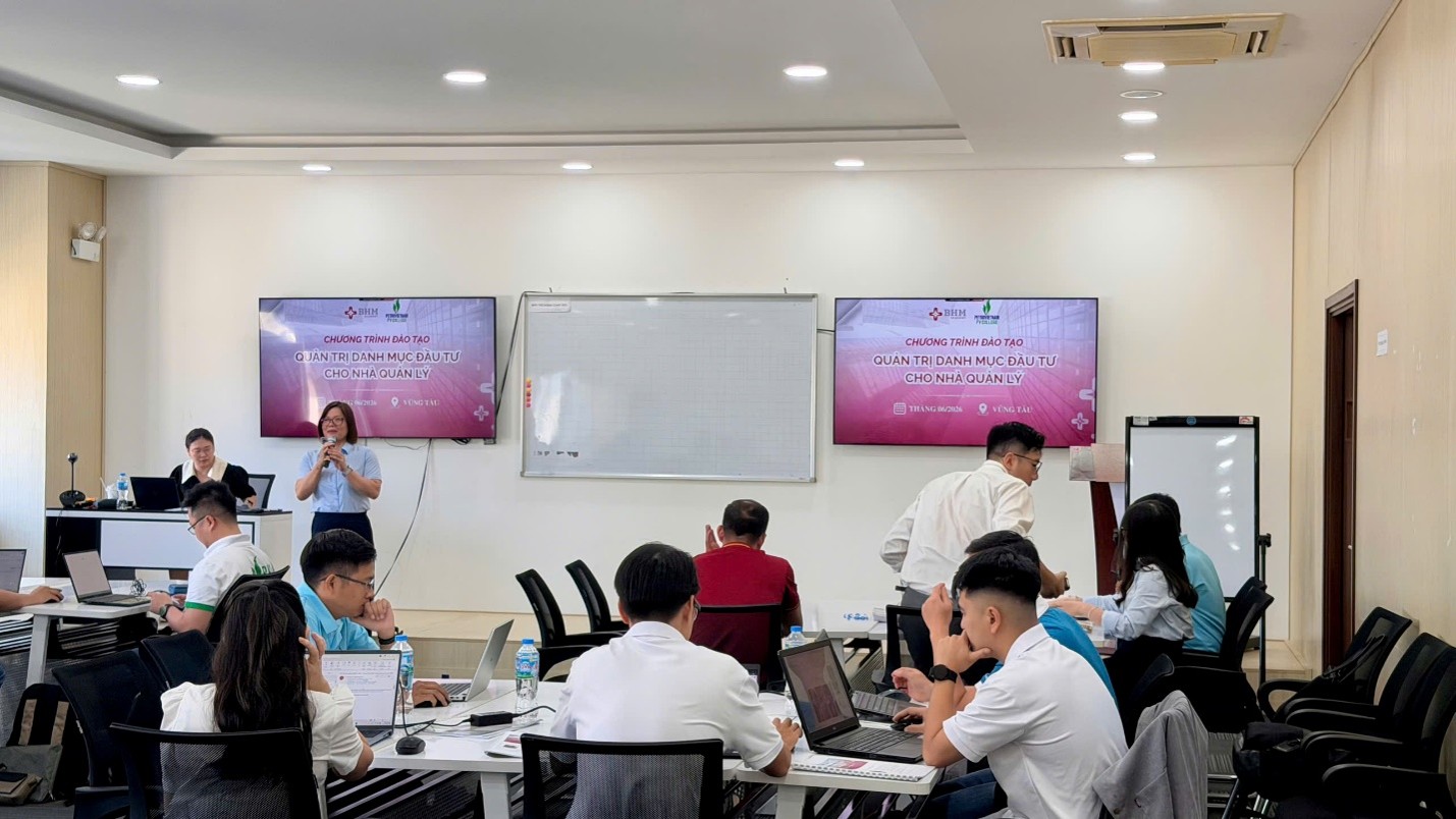 PVCollege triển khai chuyên đề “Quản trị danh mục đầu tư cho Nhà quản lý” dành cho học viên Chương trình Petrovietnam-NEXT 2025