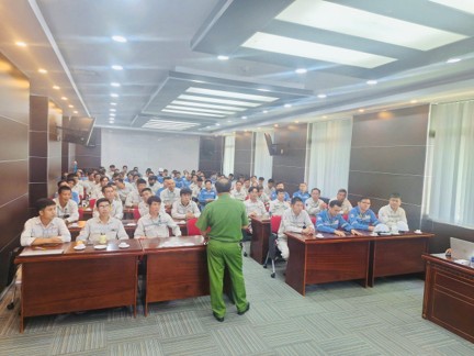 PVCollege đồng hành cùng Nhà máy Đạm Cà Mau trong công tác huấn luyện PCCC & CNCH
