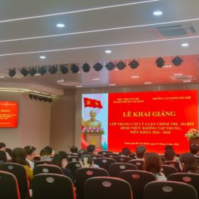 PVCollege khai giảng lớp Trung cấp Lý luận chính trị khóa 2026-2028