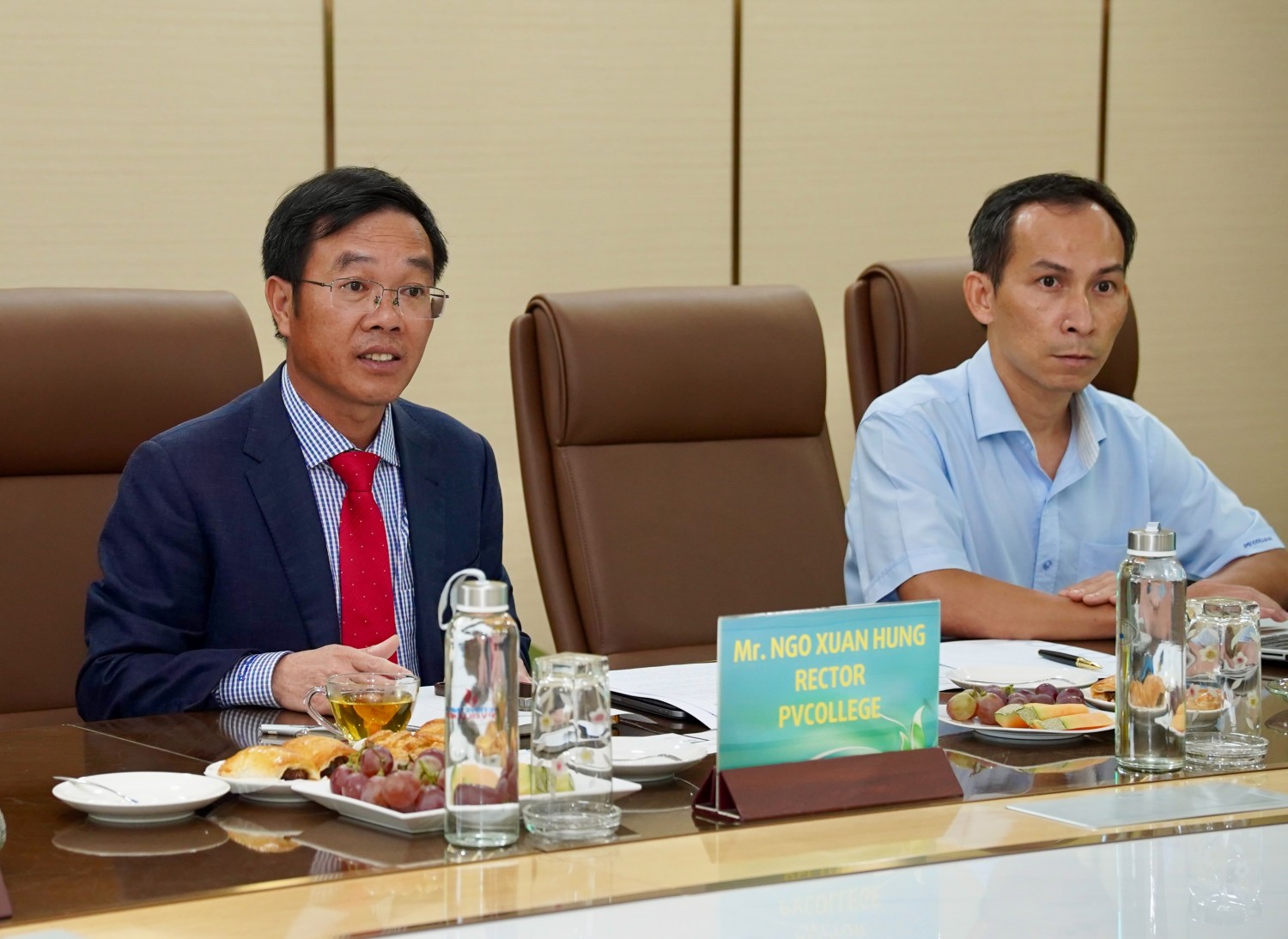 PVCollege và đối tác Hàn Quốc trao đổi hợp tác đào tạo nhân lực điện hạt nhân PV College và đối tác Hàn Quốc trao đổi hợp tác đào tạo nhân lực điện hạt nhân