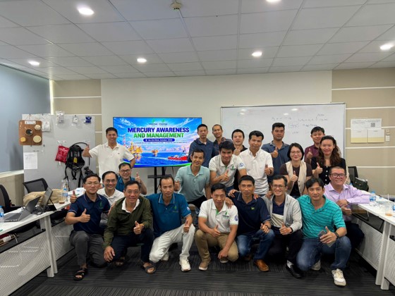 TRƯỜNG CAO ĐẲNG DẦU KHÍ TỔ CHỨC KHÓA ĐÀO TẠO “MERCURY AWARENESS AND MANAGEMENT” CHO CÔNG TY ĐIỀU HÀNH DẦU KHÍ PHÚ QUỐC