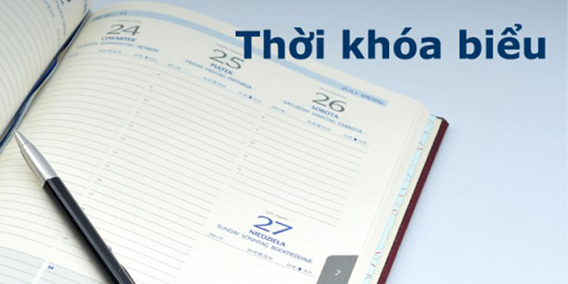 Thời khóa biểu